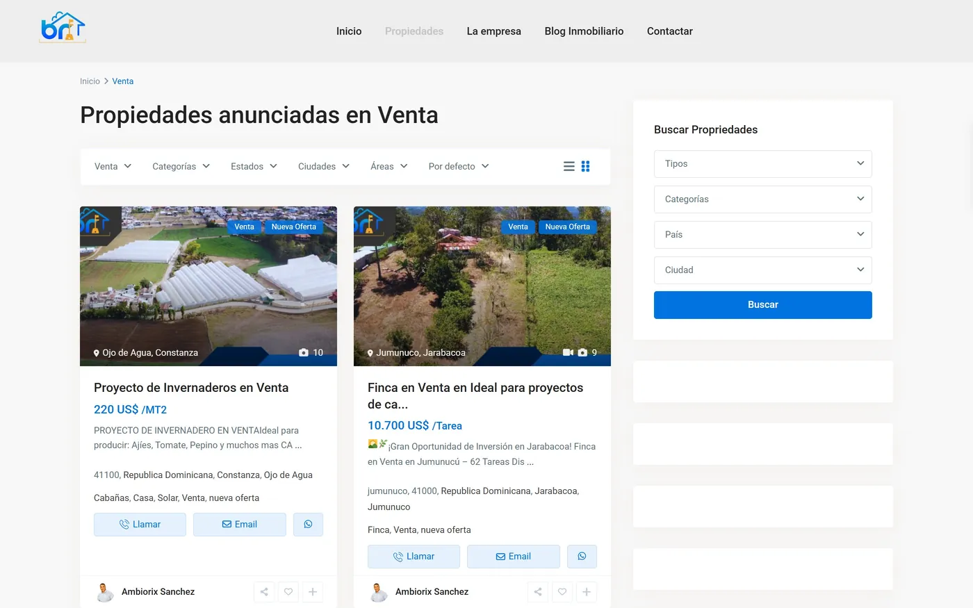 BRF Sanros — Propiedades en venta