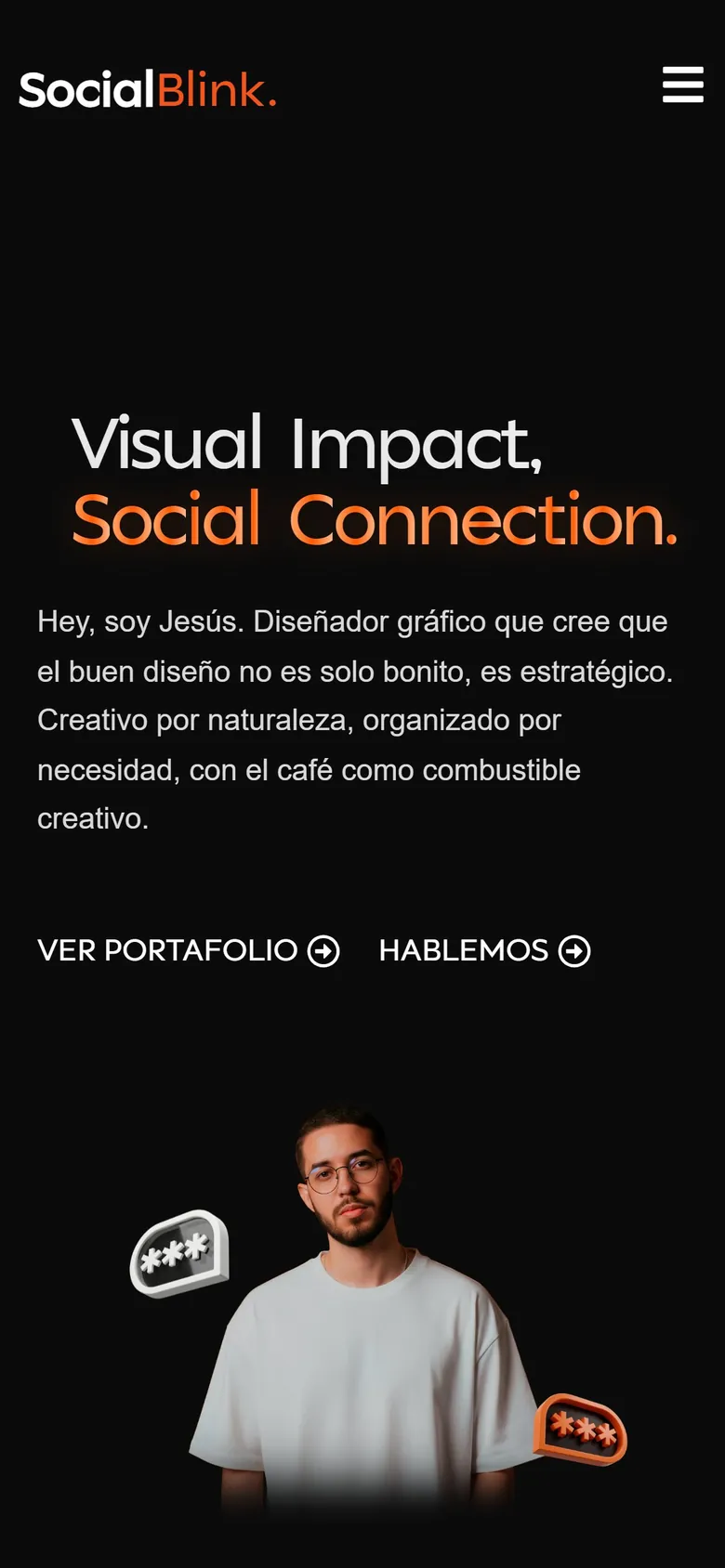 Social Blink en móvil