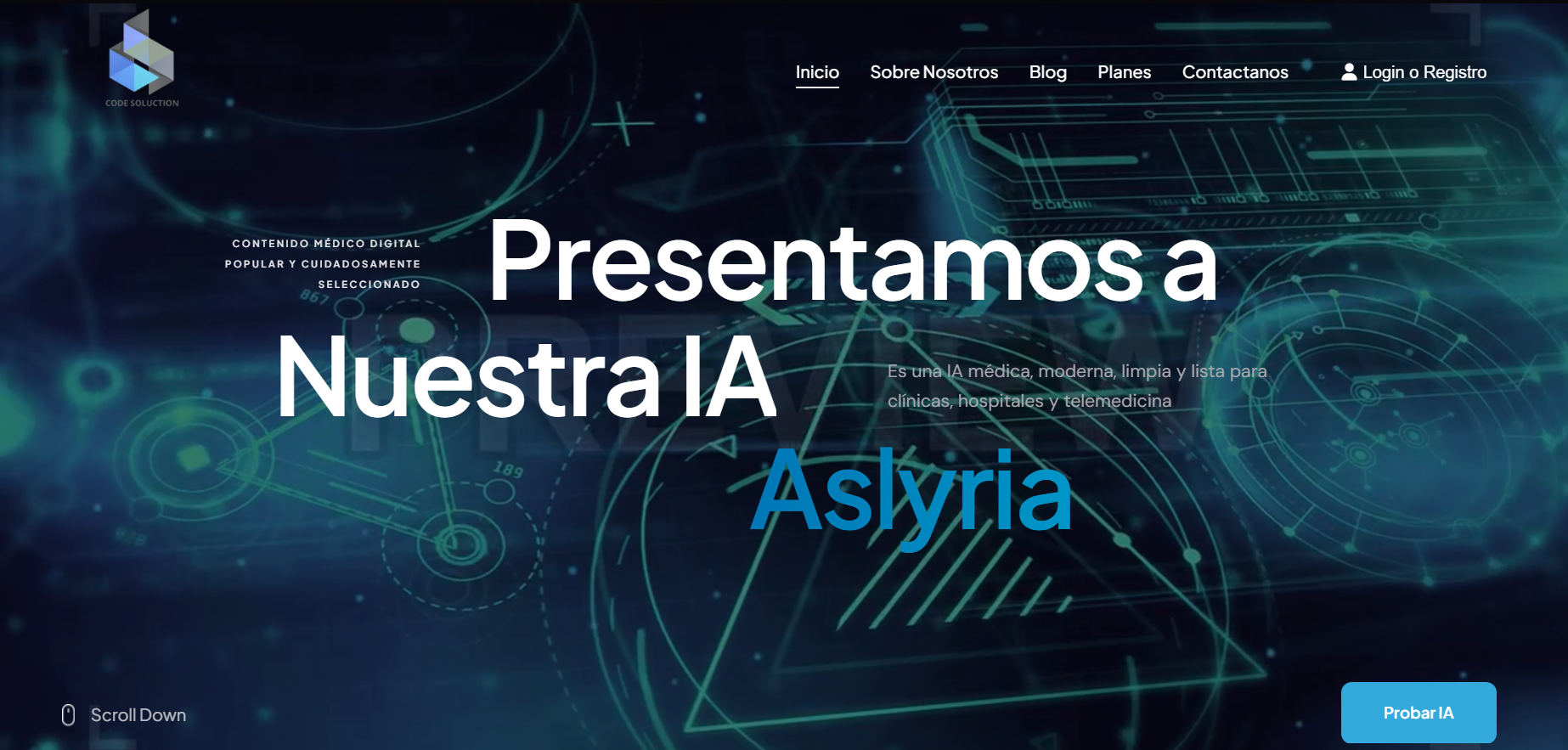 Mockup del proyecto Lista Negra Contable